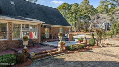 AMAZING 2 story home on the #8 tee box of Walnut Creek golf on Walnut Creek Country Club in North Carolina - for sale on GolfHomes.com, golf home, golf lot