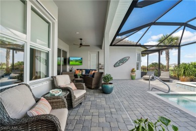 Step into luxury living in this exquisite 3-bedroom plus den on Babcock National Golf Course in Florida - for sale on GolfHomes.com, golf home, golf lot