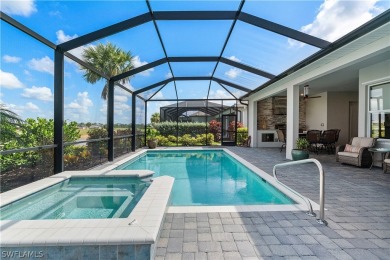 Step into luxury living in this exquisite 3-bedroom plus den on Babcock National Golf Course in Florida - for sale on GolfHomes.com, golf home, golf lot