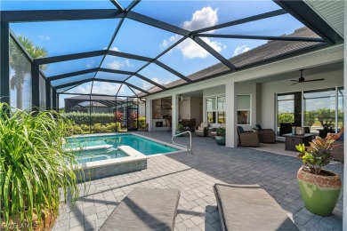 Step into luxury living in this exquisite 3-bedroom plus den on Babcock National Golf Course in Florida - for sale on GolfHomes.com, golf home, golf lot