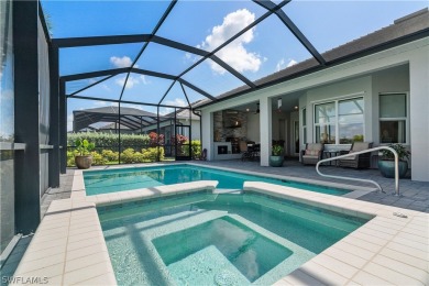 Step into luxury living in this exquisite 3-bedroom plus den on Babcock National Golf Course in Florida - for sale on GolfHomes.com, golf home, golf lot