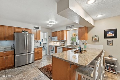 This beautifully updated home is situated on one of the larger on Sunland Village East Golf Course in Arizona - for sale on GolfHomes.com, golf home, golf lot