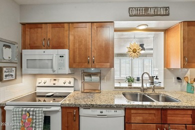 This beautifully updated home is situated on one of the larger on Sunland Village East Golf Course in Arizona - for sale on GolfHomes.com, golf home, golf lot