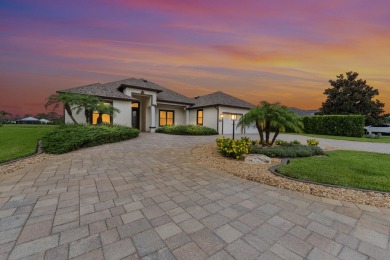 This exceptional waterfront pool home located in the on Sun n Lake Golf and Country Club in Florida - for sale on GolfHomes.com, golf home, golf lot