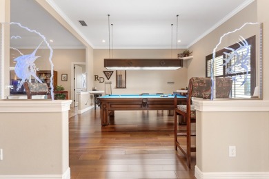 This exceptional waterfront pool home located in the on Sun n Lake Golf and Country Club in Florida - for sale on GolfHomes.com, golf home, golf lot