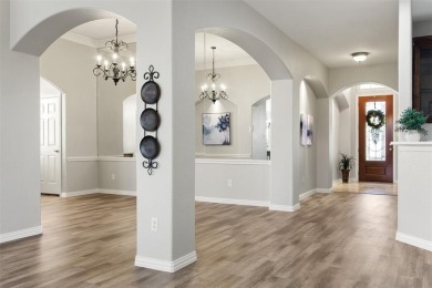 Refined one story residence in prestigious Lantana, showcasing a on Lantana Golf Club in Texas - for sale on GolfHomes.com, golf home, golf lot