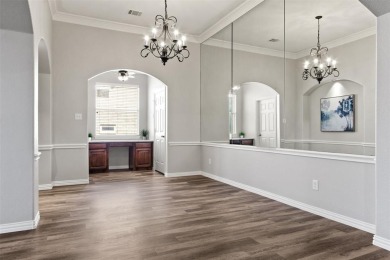 Refined one story residence in prestigious Lantana, showcasing a on Lantana Golf Club in Texas - for sale on GolfHomes.com, golf home, golf lot