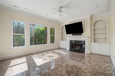 Beautifully situated on a quiet cul-de-sac, this elegant home on The Landings Club - Marshwood in Georgia - for sale on GolfHomes.com, golf home, golf lot