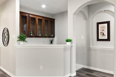 Refined one story residence in prestigious Lantana, showcasing a on Lantana Golf Club in Texas - for sale on GolfHomes.com, golf home, golf lot
