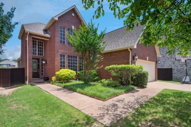 Situated on an oversized waterfront lot within the zero lot line on Hackberry Creek Country Club in Texas - for sale on GolfHomes.com, golf home, golf lot