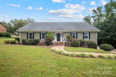 Welcome home to this stunningly remodeled 3BR/2BA residence on Rock Barn Golf and Spa in North Carolina - for sale on GolfHomes.com, golf home, golf lot