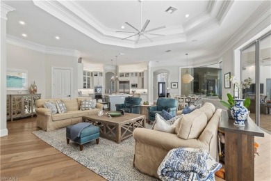 This completely reimagined estate spans over 6,000 square feet on Grey Oaks Golf and Country Club in Florida - for sale on GolfHomes.com, golf home, golf lot