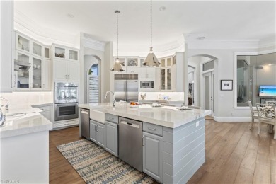 This completely reimagined estate spans over 6,000 square feet on Grey Oaks Golf and Country Club in Florida - for sale on GolfHomes.com, golf home, golf lot