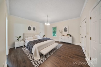 Welcome home to this stunningly remodeled 3BR/2BA residence on Rock Barn Golf and Spa in North Carolina - for sale on GolfHomes.com, golf home, golf lot