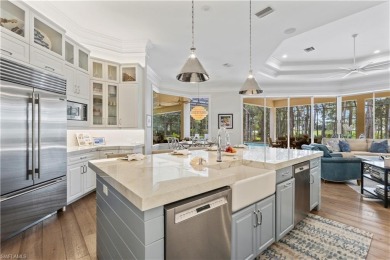 This completely reimagined estate spans over 6,000 square feet on Grey Oaks Golf and Country Club in Florida - for sale on GolfHomes.com, golf home, golf lot