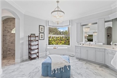 This completely reimagined estate spans over 6,000 square feet on Grey Oaks Golf and Country Club in Florida - for sale on GolfHomes.com, golf home, golf lot