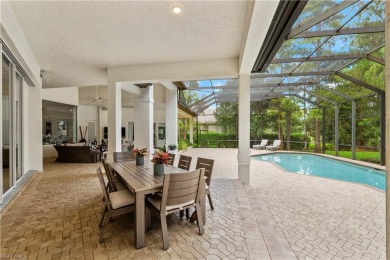 This completely reimagined estate spans over 6,000 square feet on Grey Oaks Golf and Country Club in Florida - for sale on GolfHomes.com, golf home, golf lot