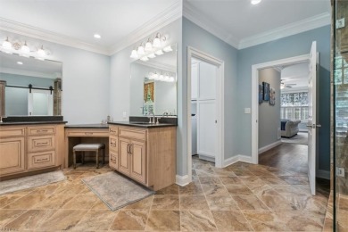 This 2019 custom-built home offers a luxurious  modern living on Fords Colony Country Club in Virginia - for sale on GolfHomes.com, golf home, golf lot