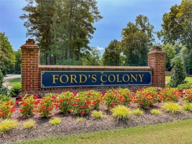 This 2019 custom-built home offers a luxurious  modern living on Fords Colony Country Club in Virginia - for sale on GolfHomes.com, golf home, golf lot