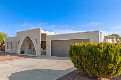 Beautifully crafted Sun City property showcases a on PalmBrook Country Club in Arizona - for sale on GolfHomes.com, golf home, golf lot