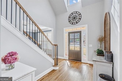 This stunning luxury home at 4027 Hickory Fairway Drive on The Golf Club At Bradshaw Farm in Georgia - for sale on GolfHomes.com, golf home, golf lot