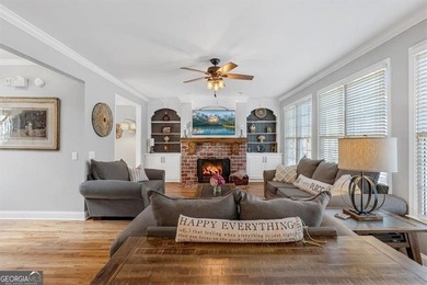 This stunning luxury home at 4027 Hickory Fairway Drive on The Golf Club At Bradshaw Farm in Georgia - for sale on GolfHomes.com, golf home, golf lot