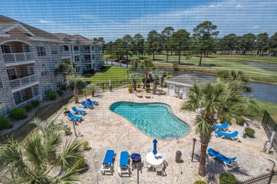 Gorgeous views of the golf course/lake area and pool area from on Myrtlewood Golf Course and Club  in South Carolina - for sale on GolfHomes.com, golf home, golf lot