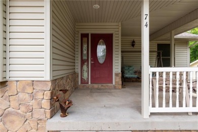 Surrounded by the natural beauty of Holiday Island, this 3 bed on Holiday Island Executive Golf Course in Arkansas - for sale on GolfHomes.com, golf home, golf lot