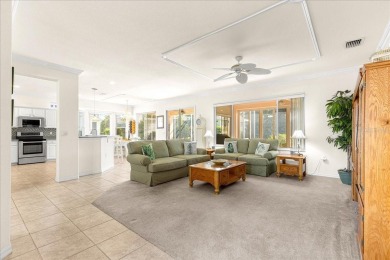 Discover this well-maintained 2 bedroom, 2 bath home plus a den on Eagle Ridge At Spruce Creek Country Club in Florida - for sale on GolfHomes.com, golf home, golf lot