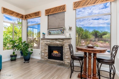 Step into this exquisite single-story home nestled on a coveted on Talon at Grayhawk Golf Course in Arizona - for sale on GolfHomes.com, golf home, golf lot