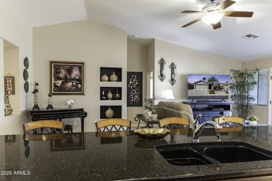 Just bring your clothes and start living! Golf Course views for on Mission Royale Golf Club in Arizona - for sale on GolfHomes.com, golf home, golf lot