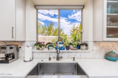 Step into this exquisite single-story home nestled on a coveted on Talon at Grayhawk Golf Course in Arizona - for sale on GolfHomes.com, golf home, golf lot