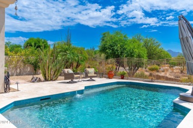 Step into this exquisite single-story home nestled on a coveted on Talon at Grayhawk Golf Course in Arizona - for sale on GolfHomes.com, golf home, golf lot