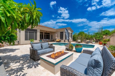 Step into this exquisite single-story home nestled on a coveted on Talon at Grayhawk Golf Course in Arizona - for sale on GolfHomes.com, golf home, golf lot