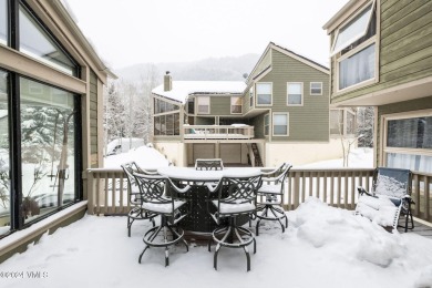 Spacious, updated townhome situated on the 11th tee box of the on Eagle Vail Golf Course in Colorado - for sale on GolfHomes.com, golf home, golf lot