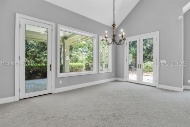Impressive quality-built home on a private cul-de-sac in Moss on Moss Creek Golf Club in South Carolina - for sale on GolfHomes.com, golf home, golf lot