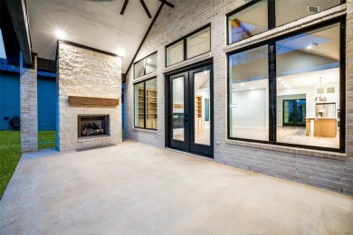 Completed in May 2024, this transitional two-story residence on Cascades Golf Club in Texas - for sale on GolfHomes.com, golf home, golf lot