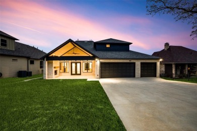 Completed in May 2024, this transitional two-story residence on Cascades Golf Club in Texas - for sale on GolfHomes.com, golf home, golf lot