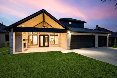 Completed in May 2024, this transitional two-story residence on Cascades Golf Club in Texas - for sale on GolfHomes.com, golf home, golf lot