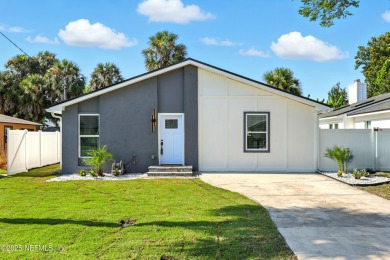 This fully renovated 4-bedroom, 2-bath home blends modern on Jacksonville Beach Golf Course in Florida - for sale on GolfHomes.com, golf home, golf lot