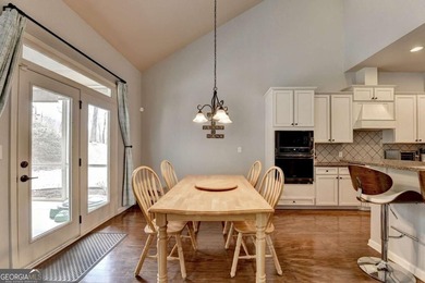 Rarely available primary-on-main floor bedroom plan in highly on Hampton Golf Village in Georgia - for sale on GolfHomes.com, golf home, golf lot