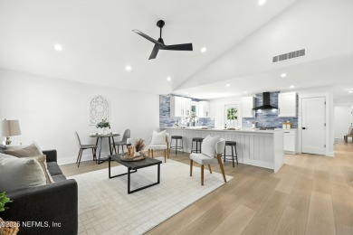 This fully renovated 4-bedroom, 2-bath home blends modern on Jacksonville Beach Golf Course in Florida - for sale on GolfHomes.com, golf home, golf lot