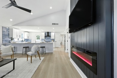This fully renovated 4-bedroom, 2-bath home blends modern on Jacksonville Beach Golf Course in Florida - for sale on GolfHomes.com, golf home, golf lot