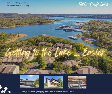 Getting to the lake has never been easier! This charming patio on Kimberling City Golf Club in Missouri - for sale on GolfHomes.com, golf home, golf lot