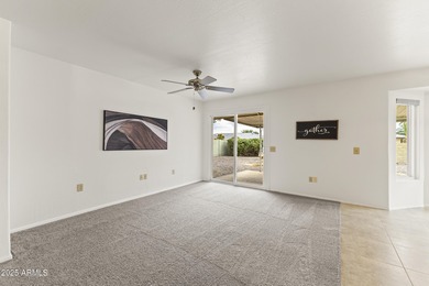 This home is designed for easy, low-maintenance living in a on Sun City Riverview Golf Course in Arizona - for sale on GolfHomes.com, golf home, golf lot