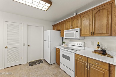 This home is designed for easy, low-maintenance living in a on Sun City Riverview Golf Course in Arizona - for sale on GolfHomes.com, golf home, golf lot