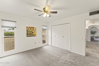 This home is designed for easy, low-maintenance living in a on Sun City Riverview Golf Course in Arizona - for sale on GolfHomes.com, golf home, golf lot