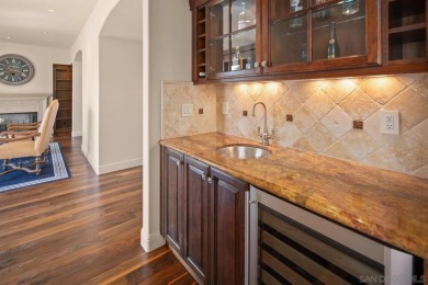 Elegant Mediterranean-style home with sweeping GOLF COURSE & BAY on Coronado Municipal Golf Course in California - for sale on GolfHomes.com, golf home, golf lot