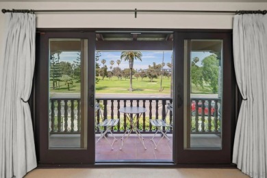 Elegant Mediterranean-style home with sweeping GOLF COURSE & BAY on Coronado Municipal Golf Course in California - for sale on GolfHomes.com, golf home, golf lot