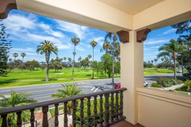 Elegant Mediterranean-style home with sweeping GOLF COURSE & BAY on Coronado Municipal Golf Course in California - for sale on GolfHomes.com, golf home, golf lot